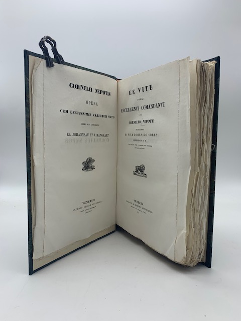 Le vite degli eccellenti comandanti di Cornelio Nepote. Traduzione di Pier Domenico Soresi